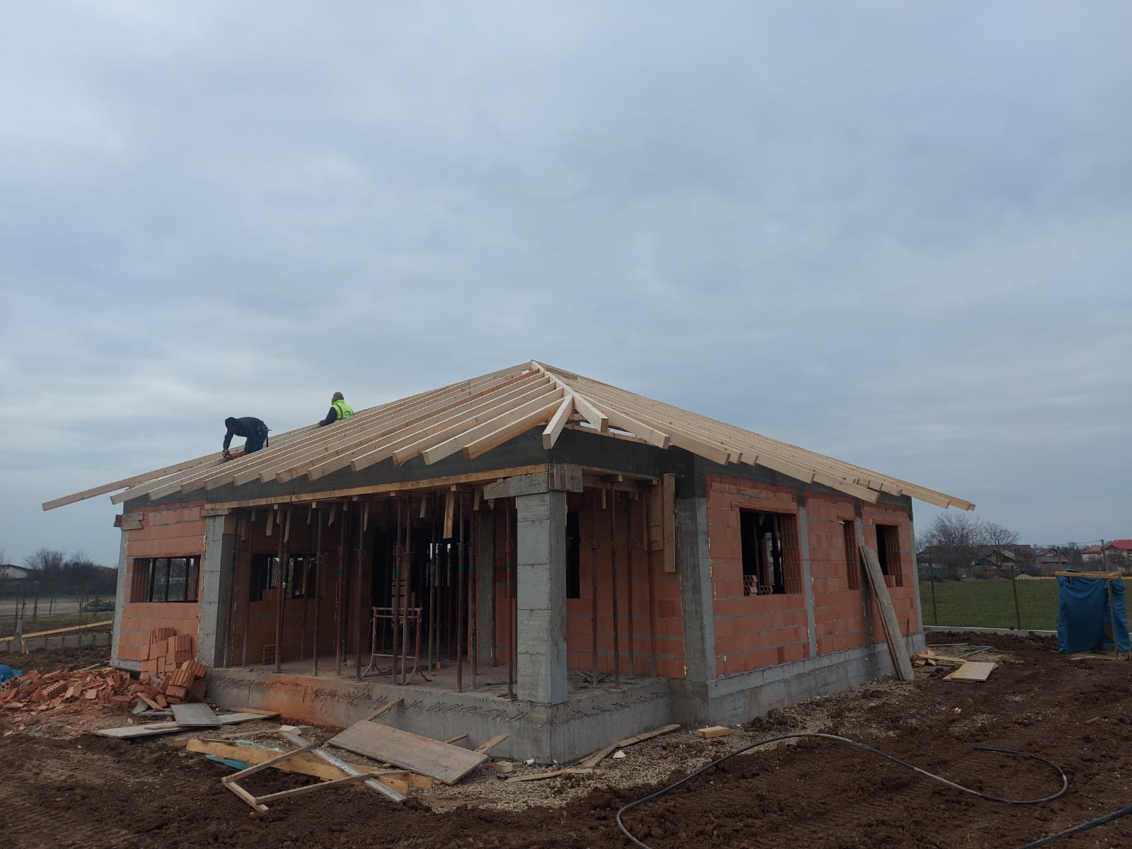 Montaj astereala casa parter 4 ape 4